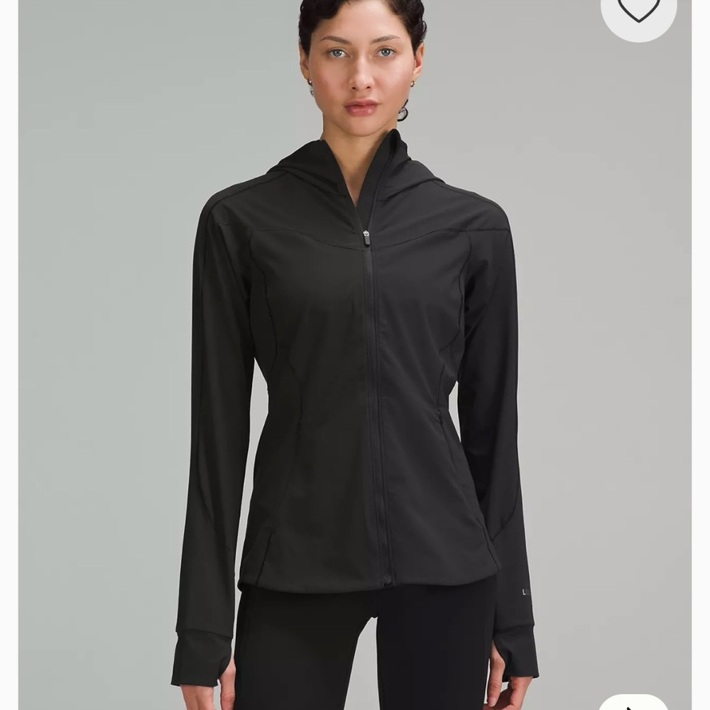 lululemon athletica Mist Over Windbreaker Jacket Black 8 - Picture 2 of 8